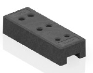 Podstavec použitý 17 kg  PVC čierny 
